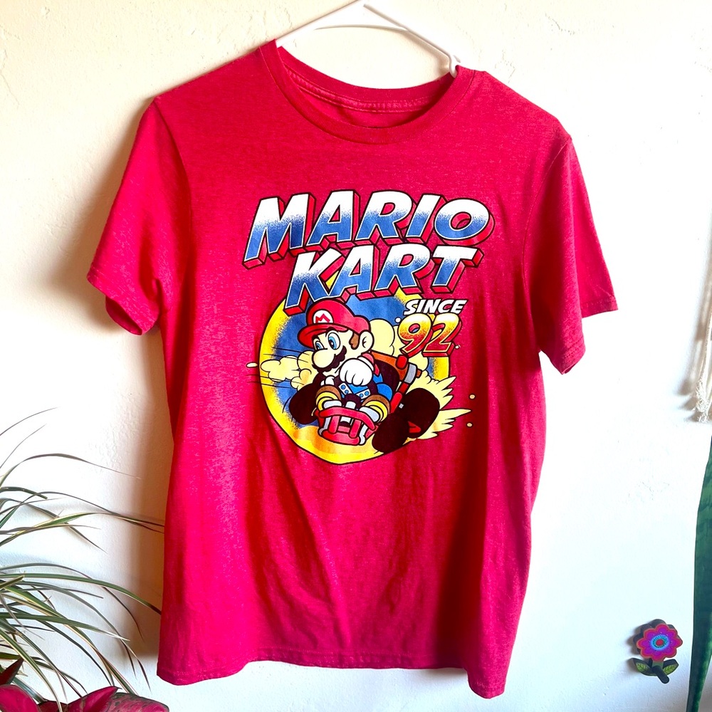 90’s Retro Classic Mario Kart Graphic T-Shirt
